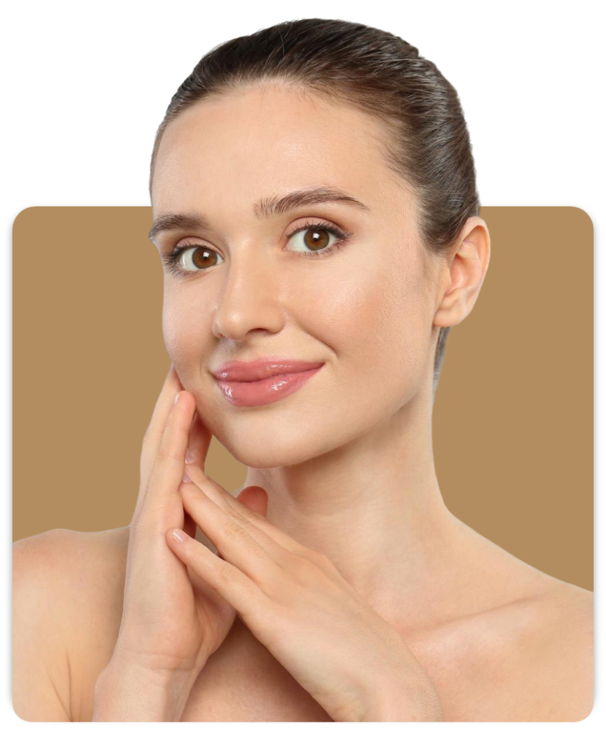 Patient smiling after cheek filler in barrow in-Furness