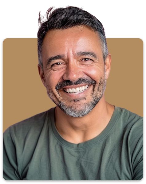 Smiling patient wearing dentures Barrow-in-Furness
