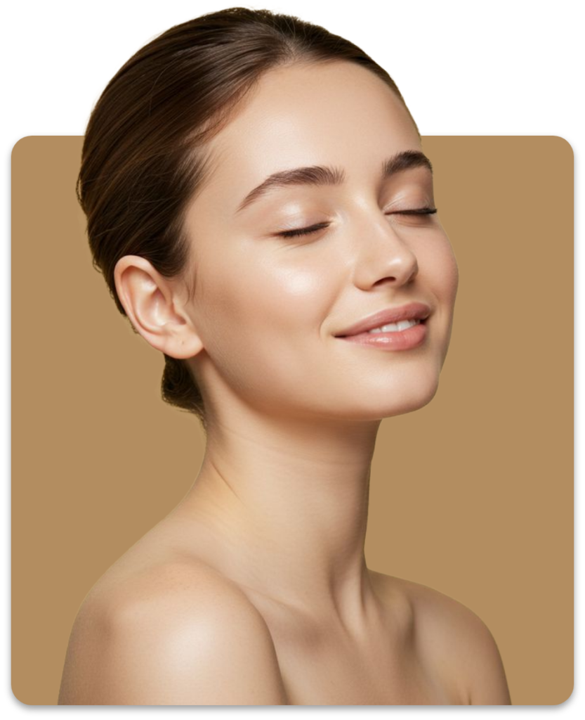 smiling after Botox injection in barrow in-Furness